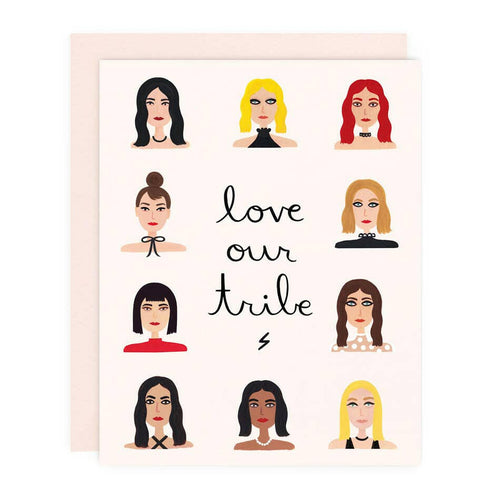 Love Our Tribe  Greeting Card.