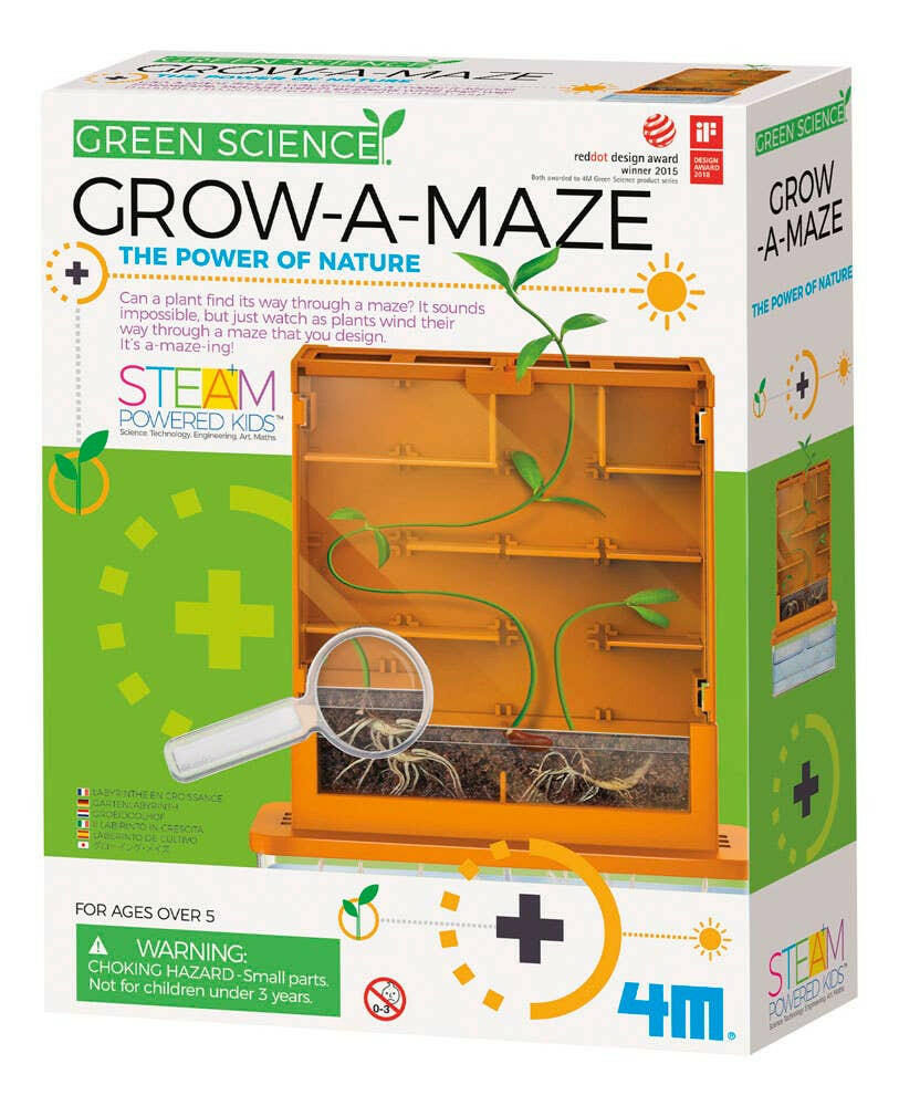 4M Green Science Grow A Maze Science Kit-DIY.