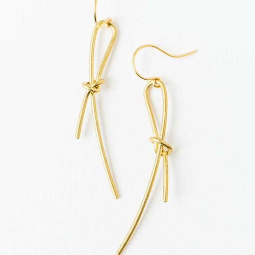 Knot Earrings.