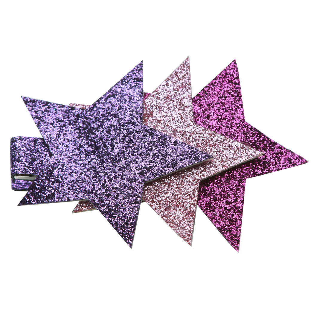 Triple Star Hair Clips