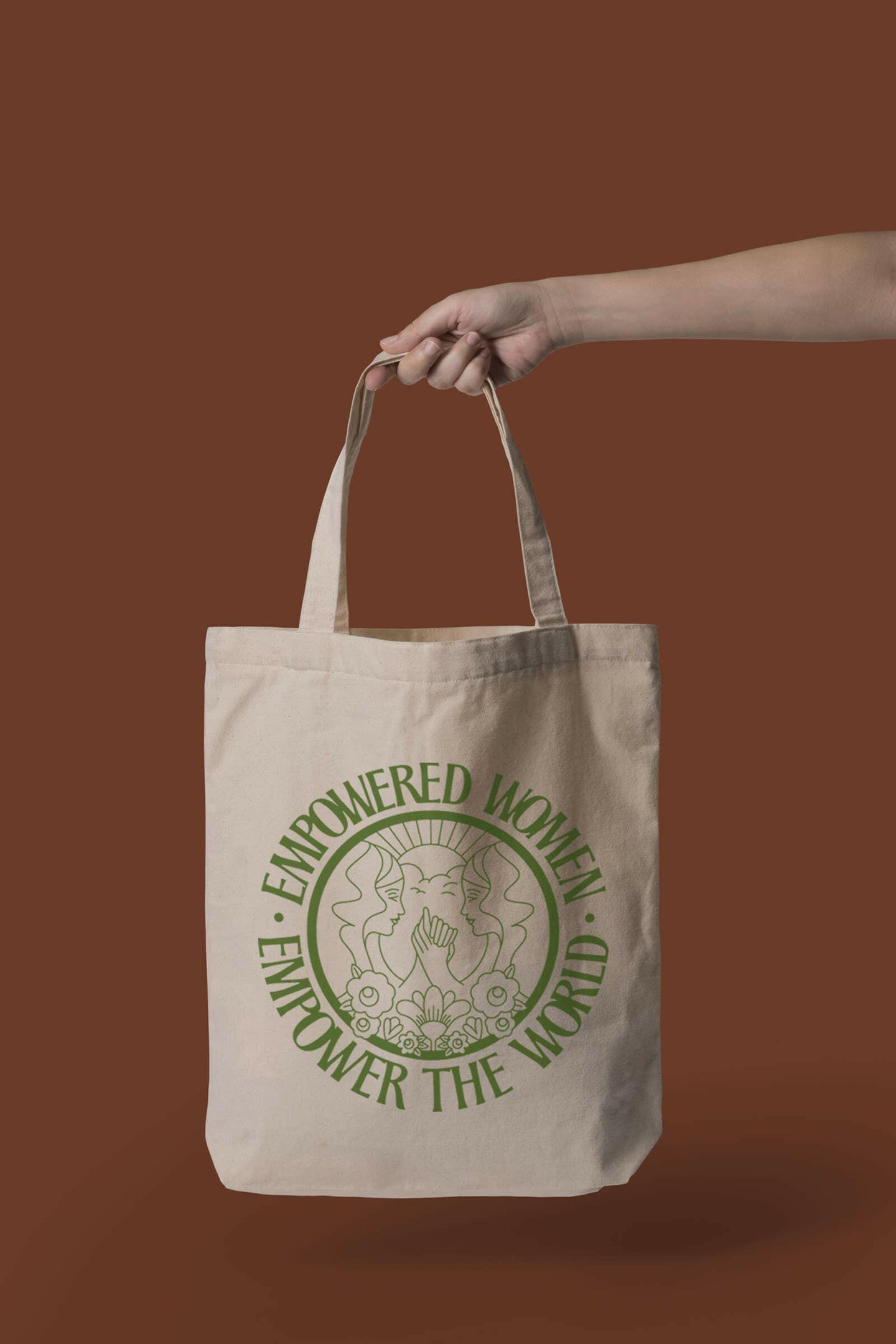 Empowered Women 12oz Tote Bag.