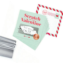 Load image into Gallery viewer, Scratch-off Valentines - Mint.
