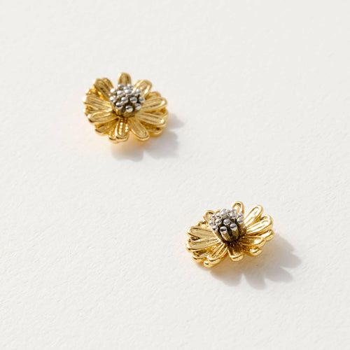 Flower Stud Earrings.
