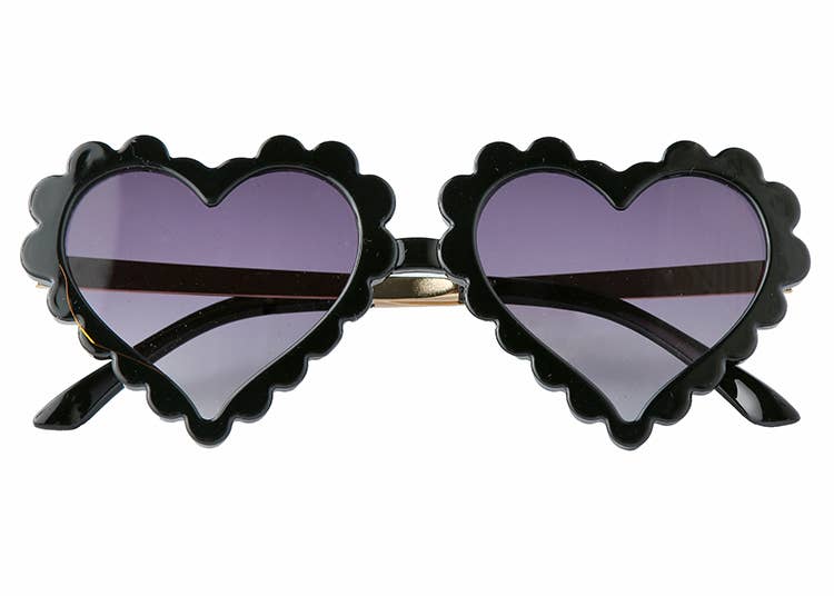 Heart Sunglasses - Black
