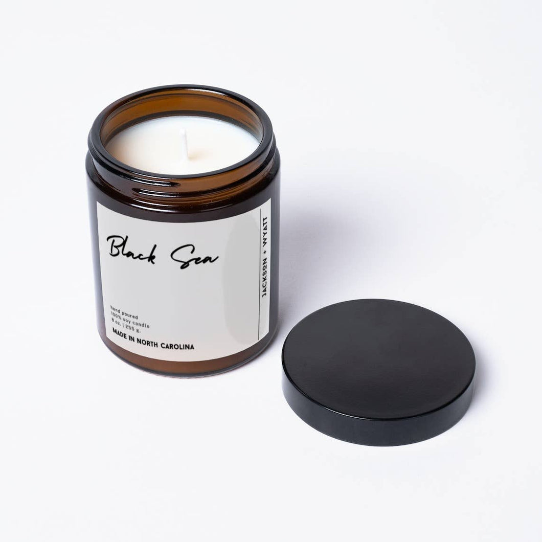 Black Sea - Organic Soy Candle - Year Round