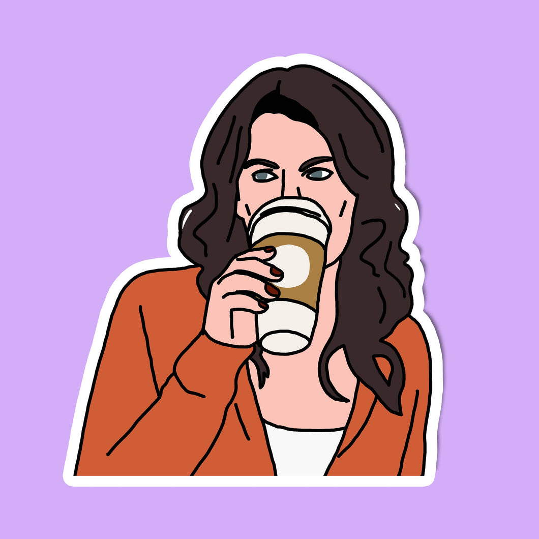 Gilmore Girls Sticker - Lorelai Coffee
