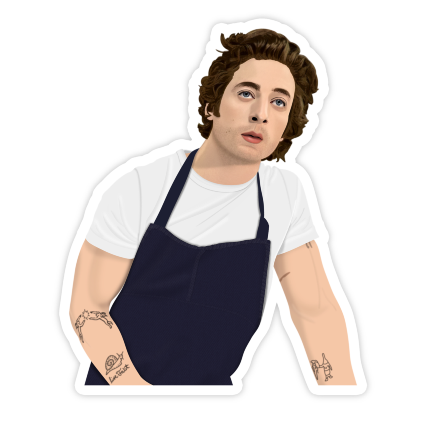 Carmy - The Bear Jeremy Allen White Sticker.