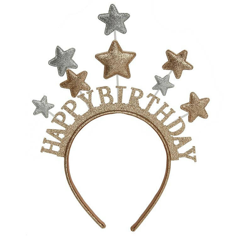 Kids Happy Birthday Star headband.