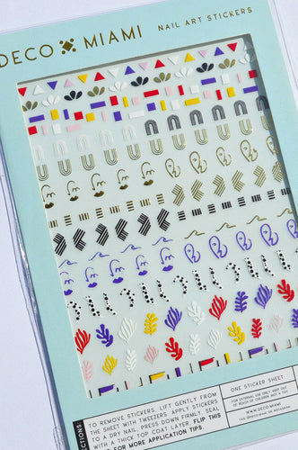 Nail Art Stickers - Art Therapy.