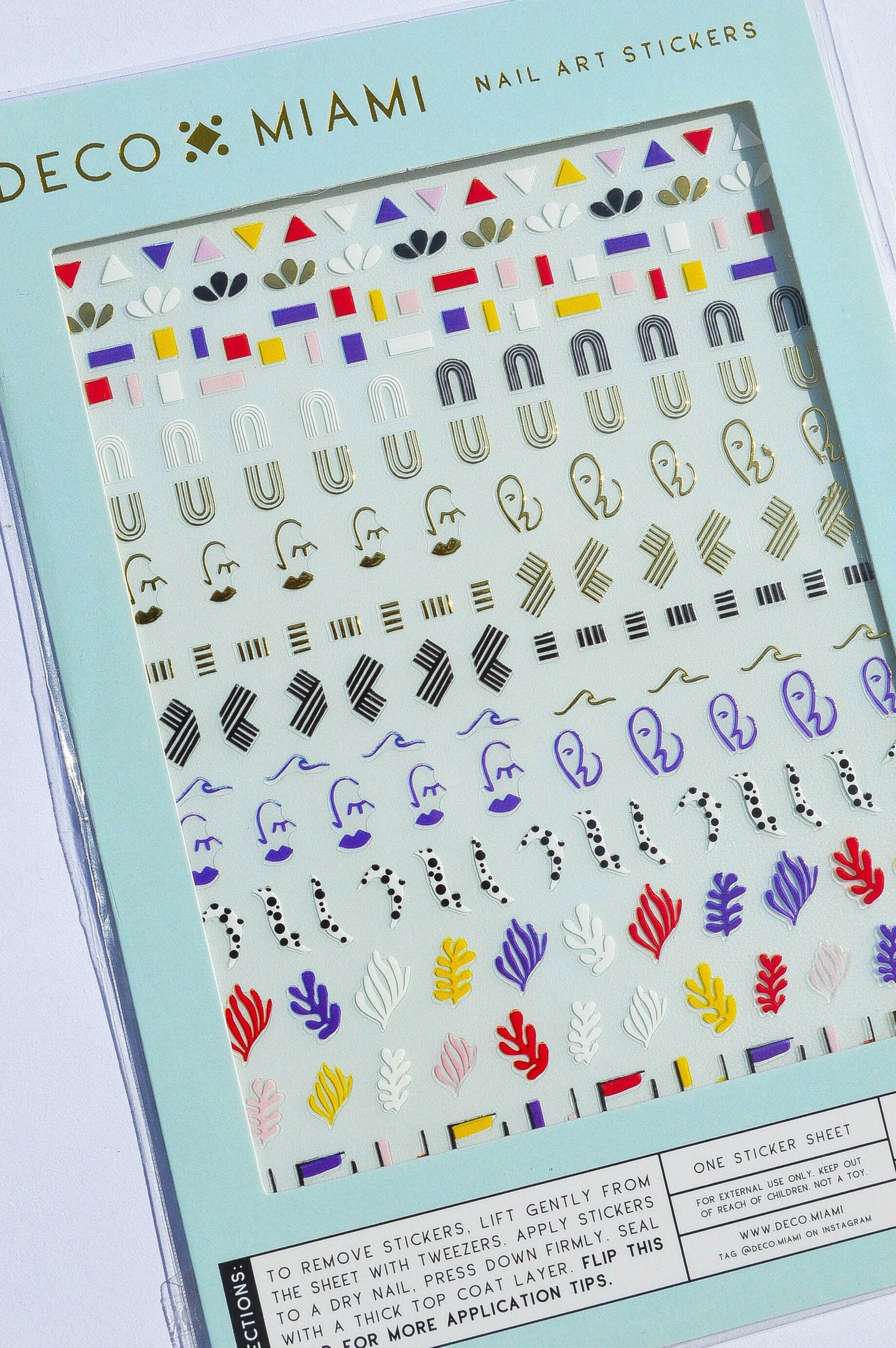 Nail Art Stickers - Art Therapy.