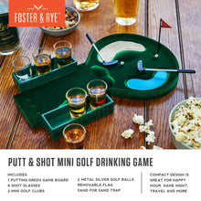 Load image into Gallery viewer, Putt &amp; Shot Mini Golf Drinking Game.
