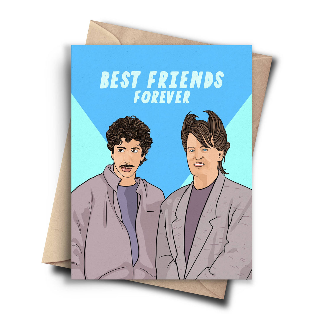 Friends Ross & Chandler - Funny Friendship Birthday Card