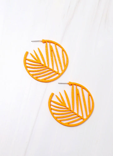 Colombo Cutout Hoop Earring.