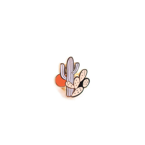 Little Cactus Enamel Pin.