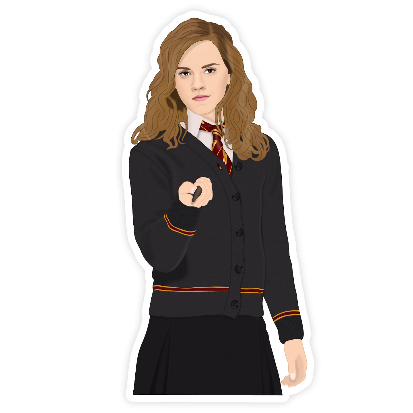 Hermione Granger Harry Potter Sticker.