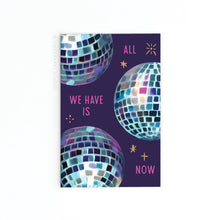Load image into Gallery viewer, All We Have Is Now Disco Balls Rectangle Magnet
