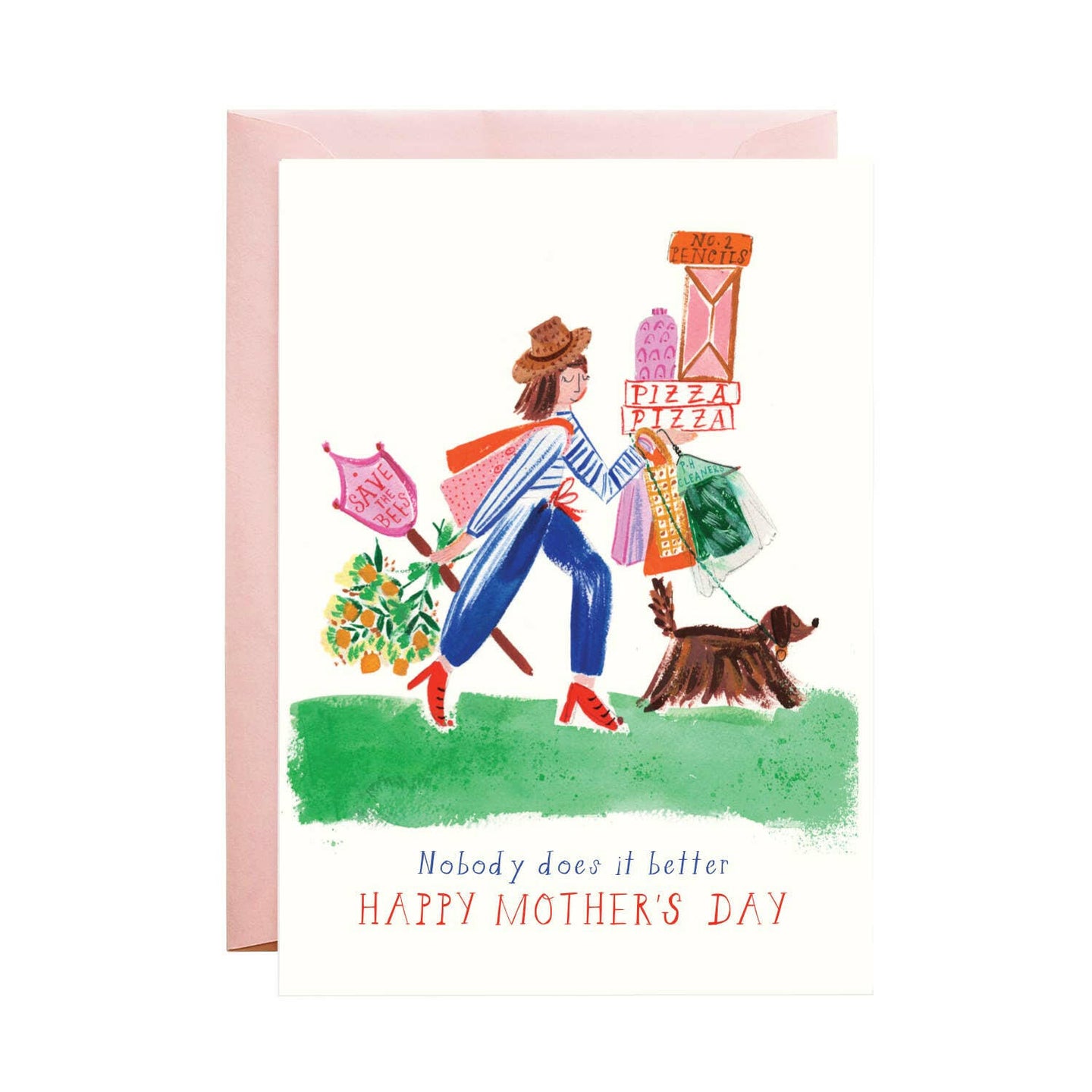 What's Her Secret? - Greeting Card.