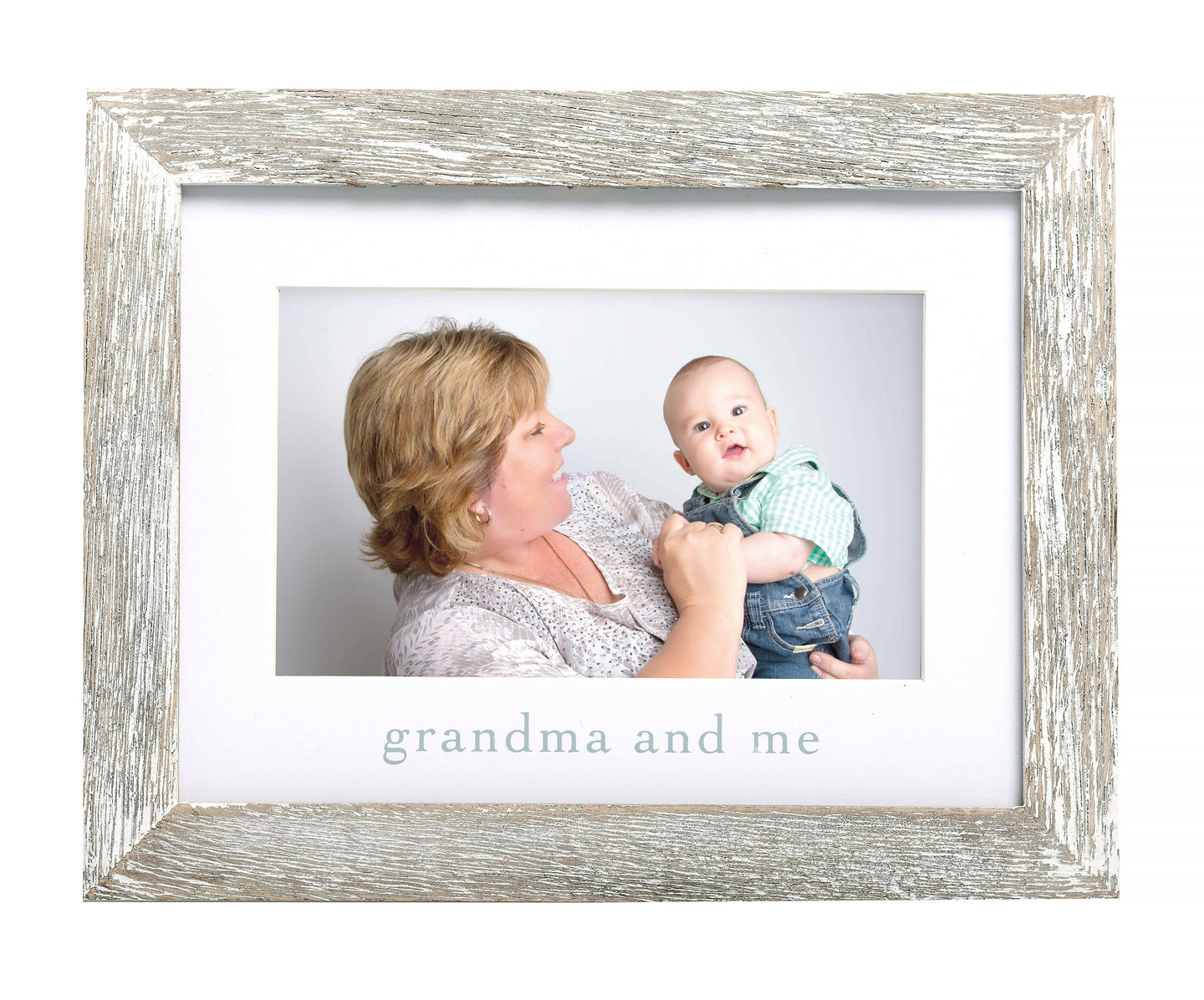 Grandma and Me Sentiment Frame, Rustic.