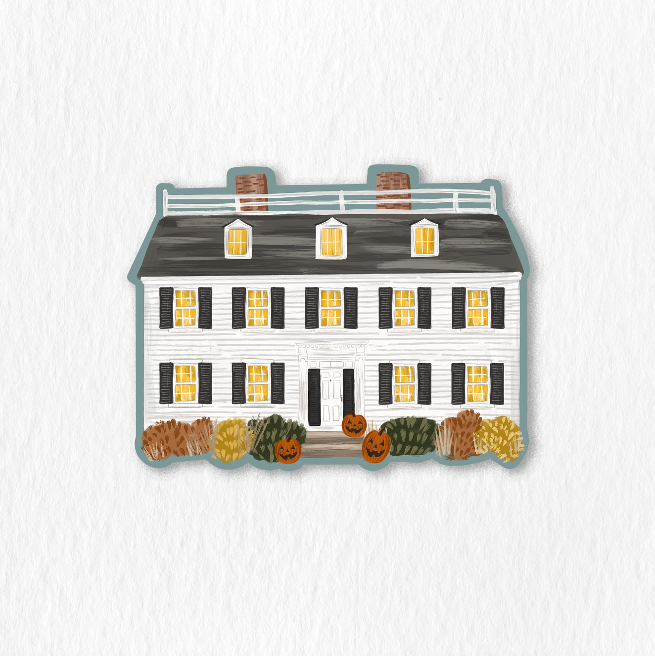 Allison's House (Hocus Pocus) Sticker.