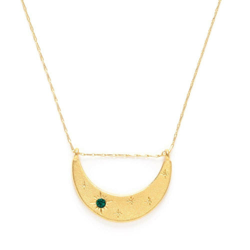Starlight Crescent Necklace.