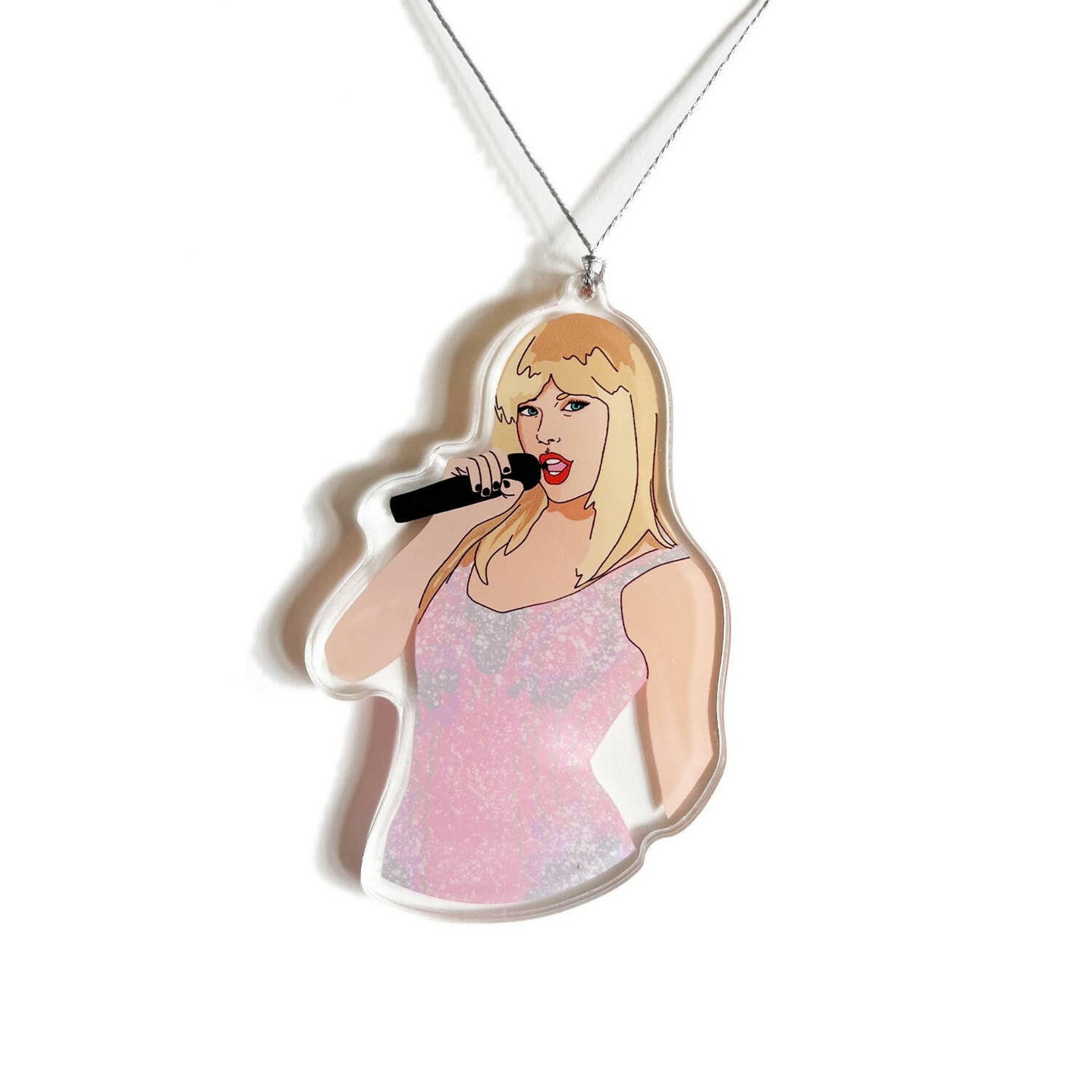 Taylor Swift Christmas Ornament.