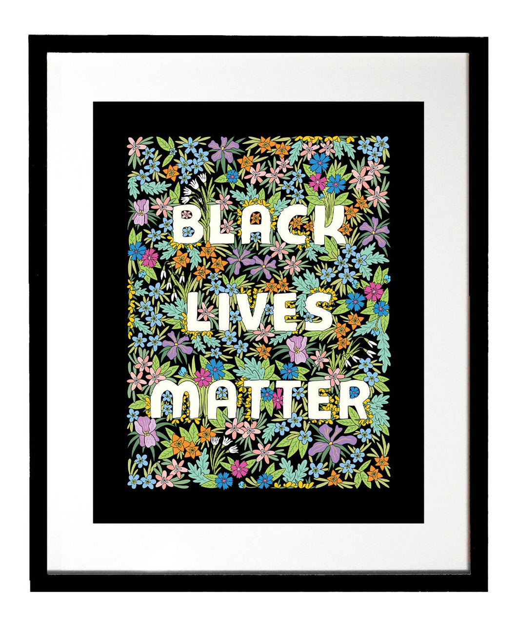 Black Lives Matter Art Print 11x14