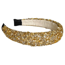 Load image into Gallery viewer, Limited Edition All That Glitters Headband - Gold Hues
