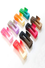 Load image into Gallery viewer, Four Inch Ombre Rectangular Hair Claws.
