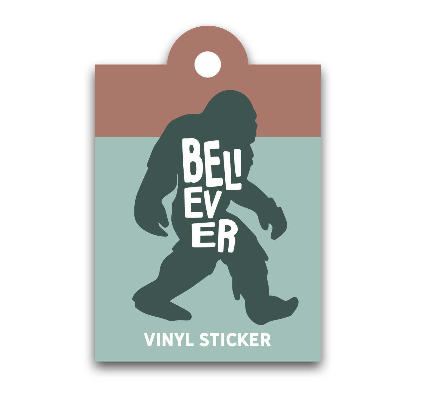 Bigfoot Sticker.