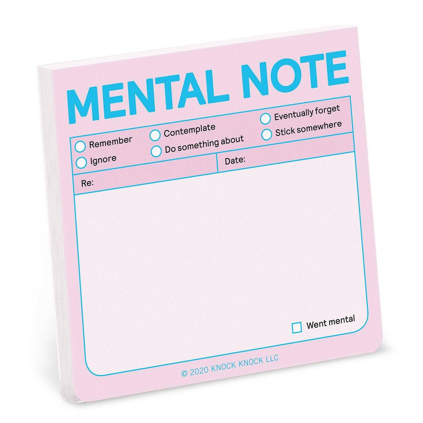 Mental Note Sticky Notes (Pastel Version).