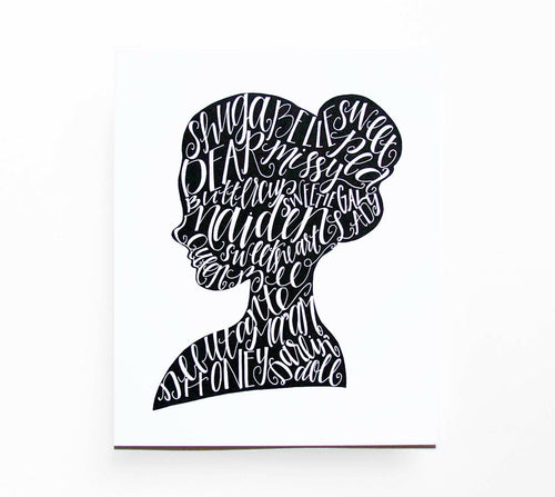 Southern Lady Print.