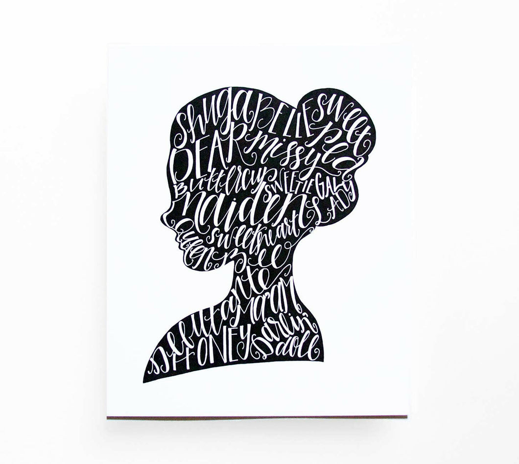 Southern Lady Print