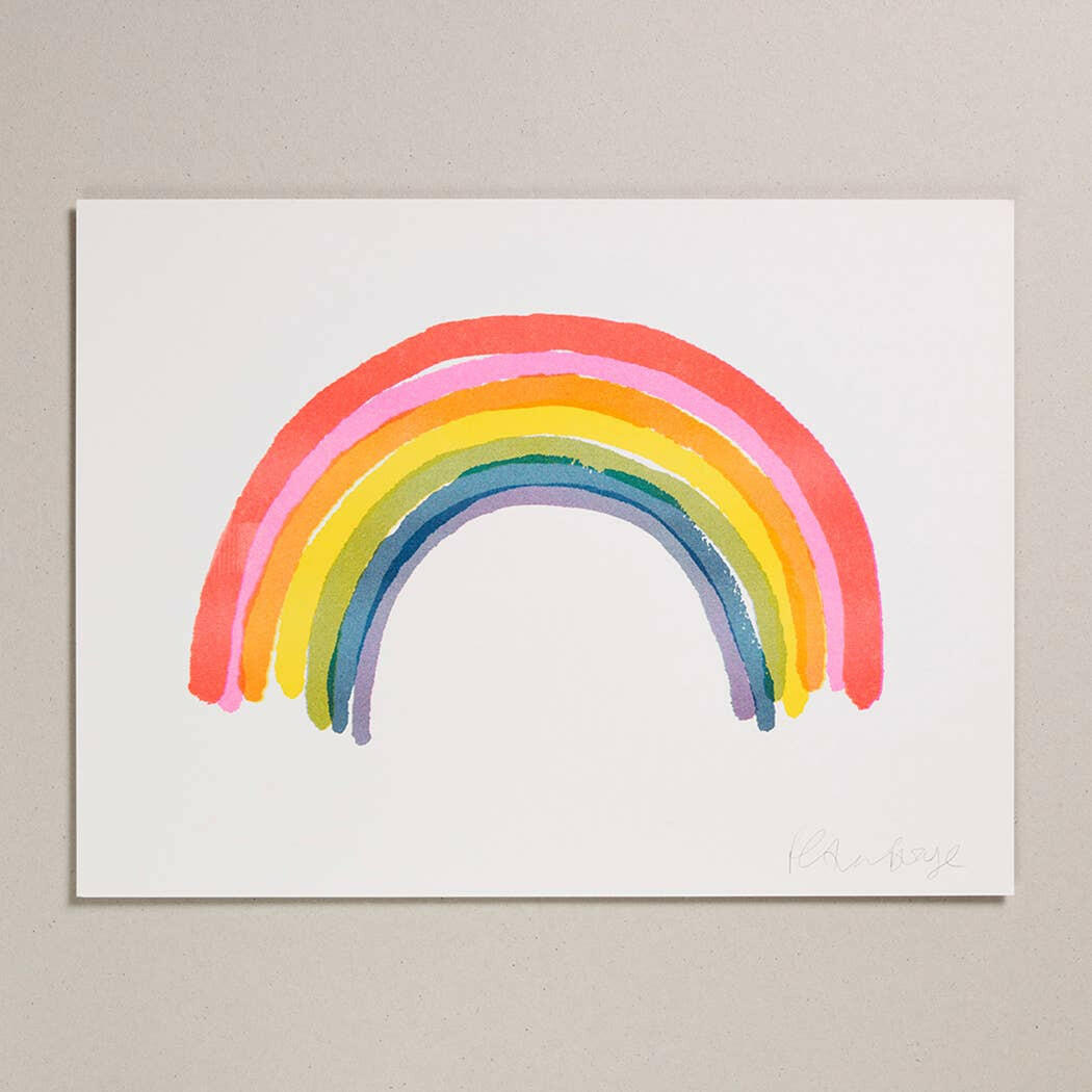 Risograph Print - Rainbow.