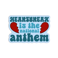 Load image into Gallery viewer, Taylor Swift Heartbreak Is The National Textured Sticker.
