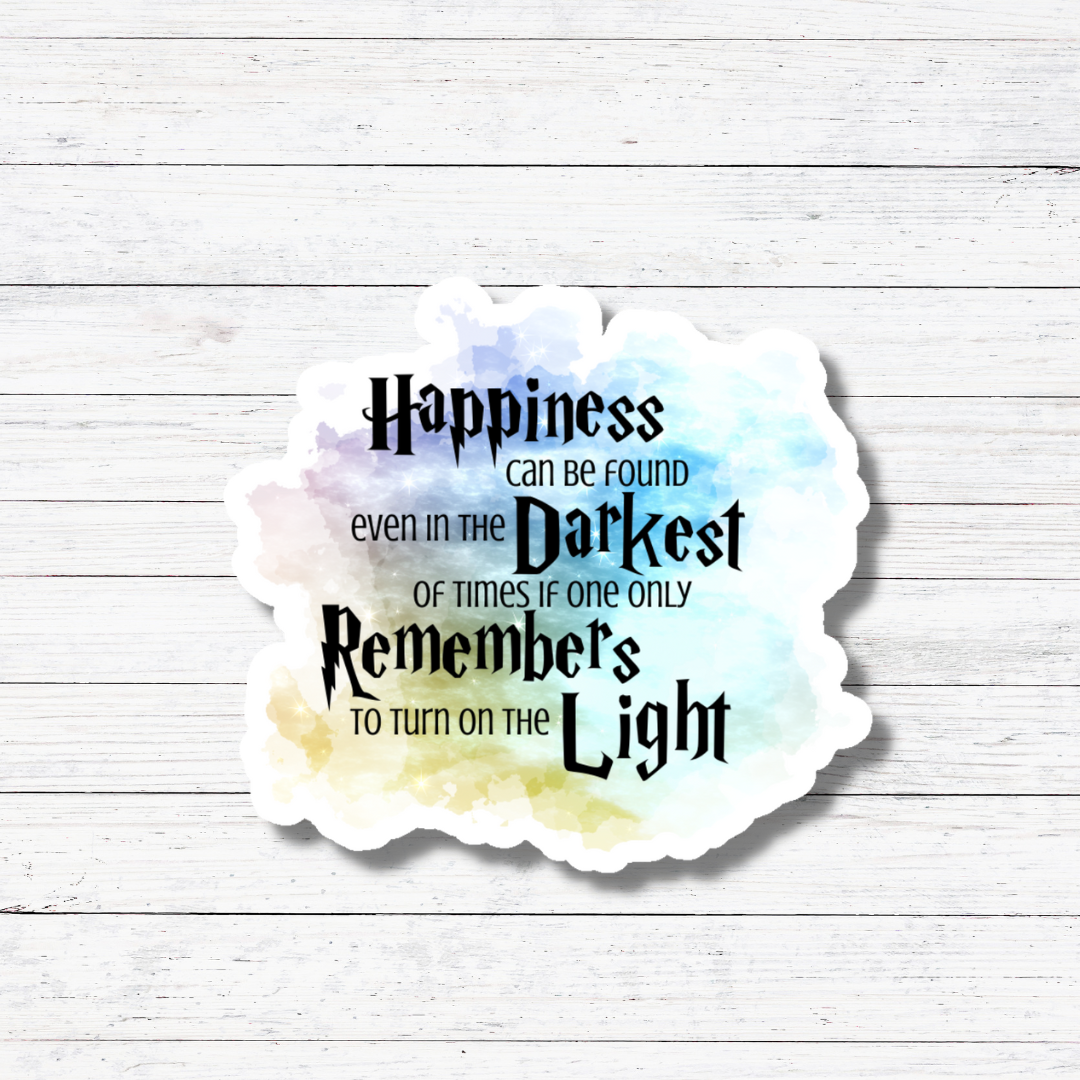 Happiness- Harry Potter Sticker.