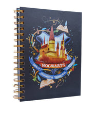 Load image into Gallery viewer, Harry Potter Spiral Notebook (Hogwarts Cover)
