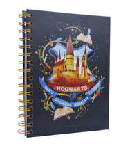 Load image into Gallery viewer, Harry Potter Spiral Notebook (Hogwarts Cover).
