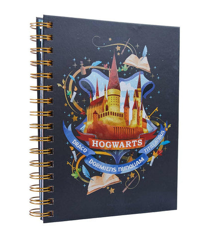 Harry Potter Spiral Notebook (Hogwarts Cover).