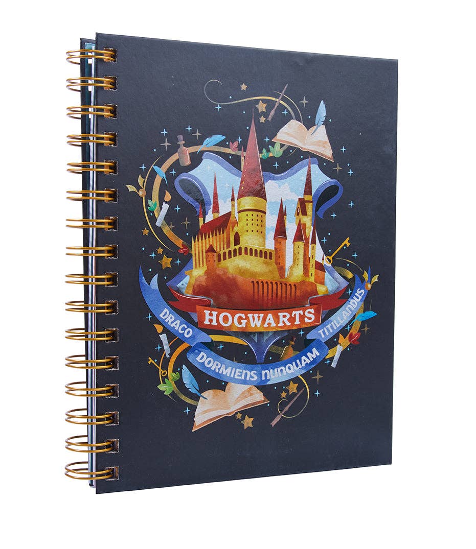 Harry Potter Spiral Notebook (Hogwarts Cover)