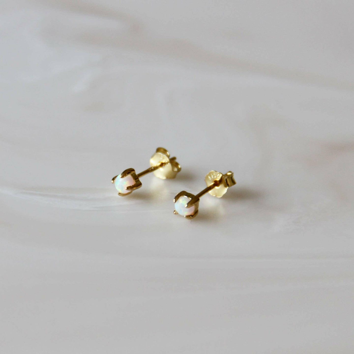 Petite Opal Studs.