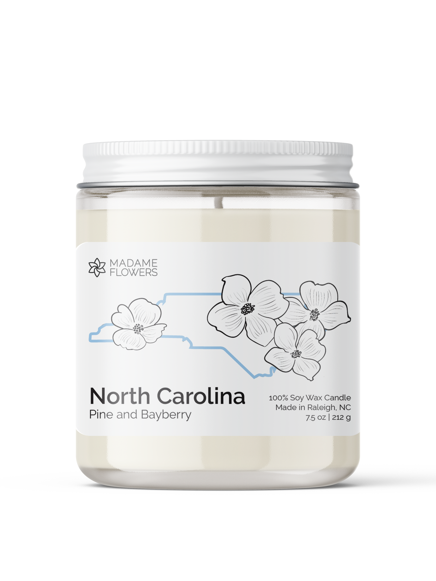 North Carolina Candle | Dogwood Flower.