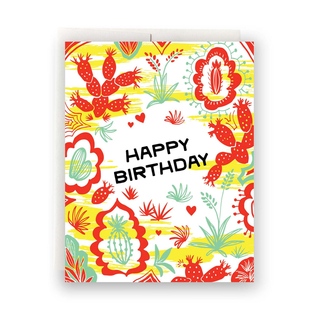 Fiesta Birthday Greeting Card