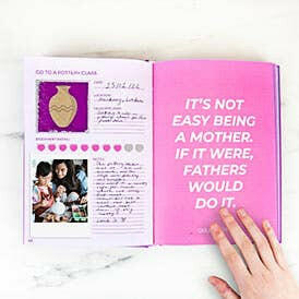 100 Things to do with Mom Bucket List Scratch Book.