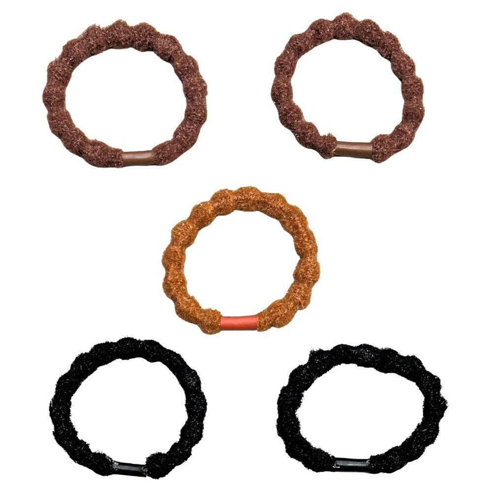 Hair Tie Set - Dark Hair.