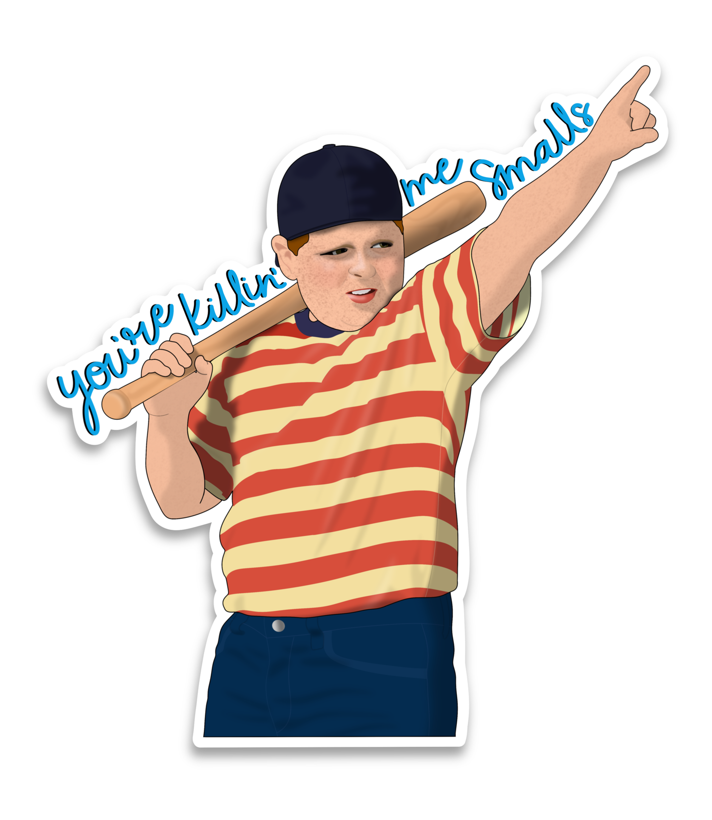 The Sandlot Ham Sticker - You’re killin’ me Smalls.