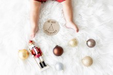 Load image into Gallery viewer, First Holidays Wooden Milestone Photo Props

