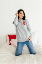 Load image into Gallery viewer, Queen Of Hearts Sweatshirt.
