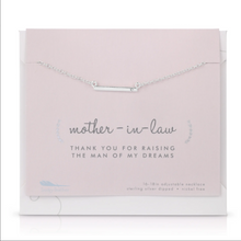 Load image into Gallery viewer, Best Day Ever Necklace + card/env - Mother of Groom.
