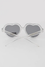 Load image into Gallery viewer, Glitter Heart Kids Sunglasses
