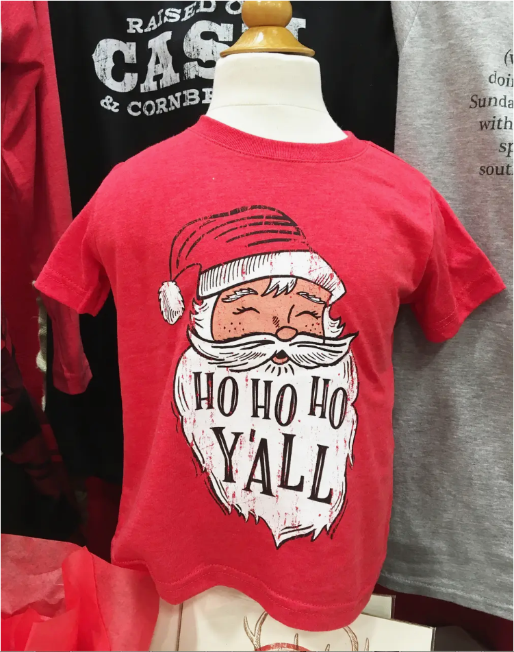 Ho Ho Ho Y'all - Toddler Tee.